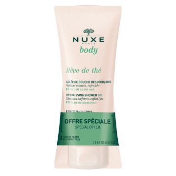Nuxe Promo Body Reve De The, Revitalizing Shower Gel 2x200ml