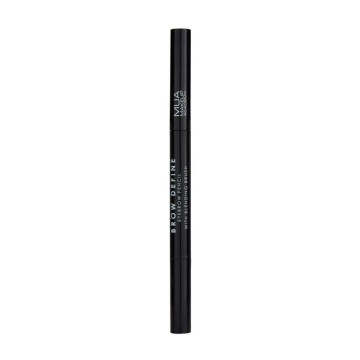 MUA Brow Define Eyebrow Pencil With Blending Brush Black 1τμχ MUA Brow Define Eyebrow Pencil With Blending Brush Black 1τμχ