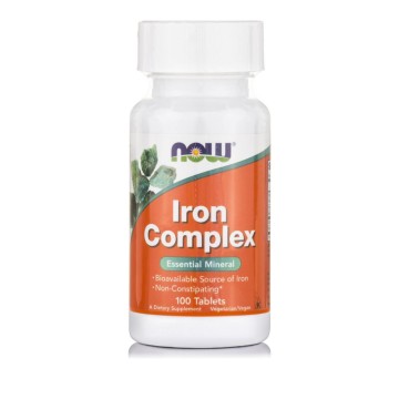 Now Foods Iron Complex 100Veg Tablets Now Foods Iron Complex 100Veg Tablets