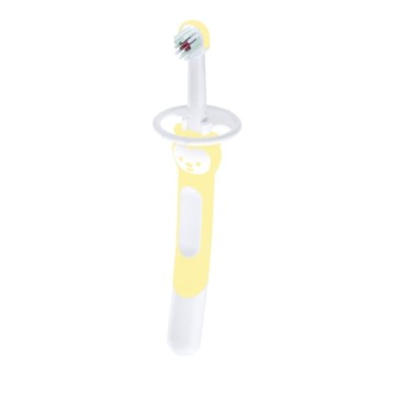 Mam Training Brush Εκπαιδευτική Οδοντόβουρτσα Κίτρινη για 5+ μηνών Mam Training Brush Εκπαιδευτική Οδοντόβουρτσα Κίτρινη για 5+ μηνών