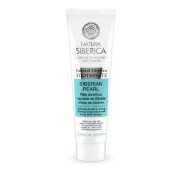 Natura Siberica Toothpaste Siberian Pearl Φυσική Οδοντόκρεμα Σιβηρίας για Καταπολέμηση Πλάκας , Ενδυνάμωση Δοντιών και Ούλων Δροσερή Αναπνοή 100gr