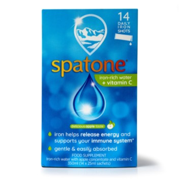 Spatone Iron Rich Water + Vitamin C with Apple Taste 14 χ 25ml Spatone Iron Rich Water + Vitamin C with Apple Taste 14 χ 25ml