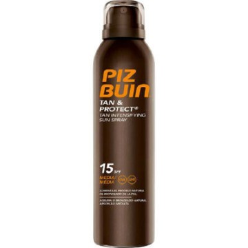 Piz Buin Tan & Protect Spray Solaire Intensificateur de Bronzage SPF15 150 ml