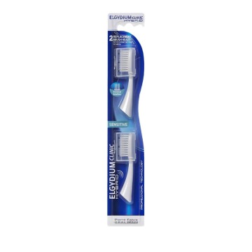 Elgydium Clinic Sensitive Refill for Hybrid, Ανταλλακτικά για Ευαίσ...