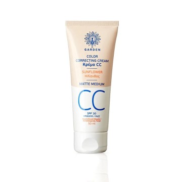 Garden CC Gesichtscreme Matt Medium Spf30 50 ml