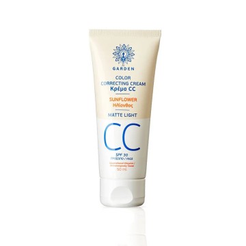 Garden CC Crème Visage Mat Léger Spf30 50ml