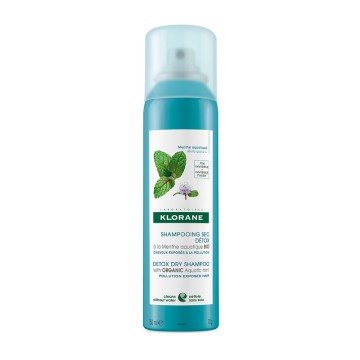 Klorane Aquatique Menthe, Dry Shampoo Κατά της Μόλυνσης 150ml