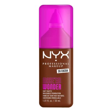 Nyx Make Em Wonder Soft Matte Foundation 39 Cocoa 30ml