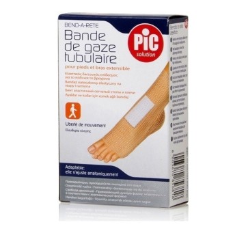 Pic Solution Bend A Rete Bandage en maille élastique pour jambe et bras 1pc