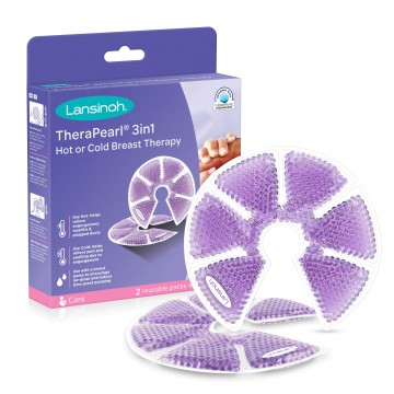 Lansinoh Therapearl 3in1 Hot or Cold Breast Therapy Θεραπεία Στήθους 2τμχ