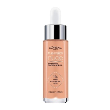 LOreal Paris True Match Nude Foundation 3-4 Light Medium 30ml LOreal Paris True Match Nude Foundation 3-4 Light Medium 30ml