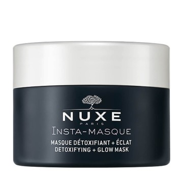 Nuxe Insta-Masque ماسك توهج وإزالة السموم مع الورد والفحم ، ماسك إزالة السموم والتوهج 50 مل