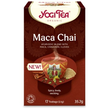 Yogi Tea Maca Bio 35,7gr 17 Φακελάκια