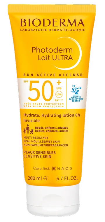 Bioderma Photoderm Lait Ultra SPF50+, Émulsion Solaire Haute Performance... Bioderma Photoderm Lait Ultra SPF50+, Émulsion Solaire Haute Performance...