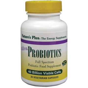Пробиотики Natures Plus Ultra 30 вегетарианских капсул