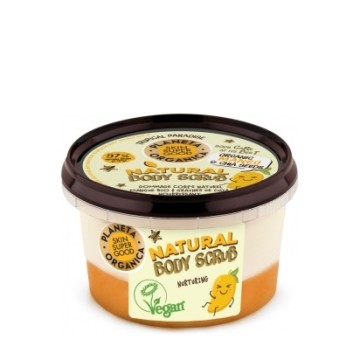 Natura Siberica-Planeta Organica  Skin Super Good. Natural Body Scrub Organic Mango & Chia Seeds, 250 ml