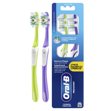 Oral -B Pro-Expert Deep Clean Οδοντόβουρτα Medium, 2 τεμάχια Oral -B Pro-Expert Deep Clean Οδοντόβουρτα Medium, 2 τεμάχια