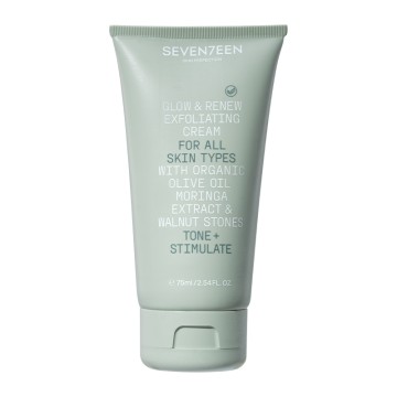Seventeen  Glow & Renew Exfoliator For All Skin Types 75ml
