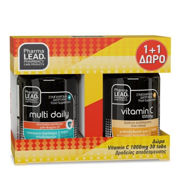 Pharmalead Promo Multi Daily 30 capsules & Vitamin C 1000mg 30 tabs