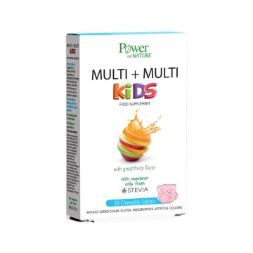 Power Health Multi+Multi Κids Stevia 30 Μασώμενα Δισκία Power Health Multi+Multi Κids Stevia 30 Μασώμενα Δισκία