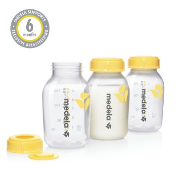 Medela Breast Milk Bottles, 3x150ml Medela Breast Milk Bottles, 3x150ml