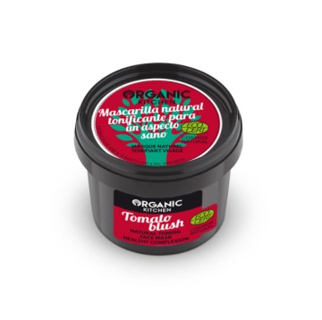 Natura Siberica-Organic Shop Tomato Blush Masque tonifiant naturel pour une peau saine, 100 ml