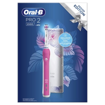 Oral B Pro 2 2500 Розовый Дизайнерский вариант