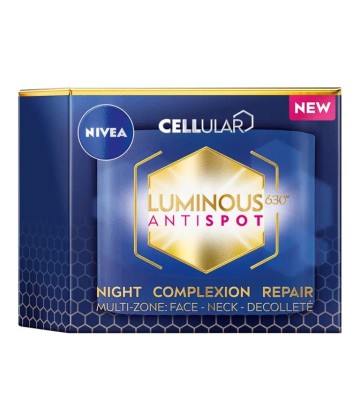 Nivea Cellular Luminous 630 Ночное Восстанавливающее Средство против Пятен 50мл