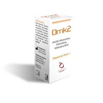 Omk2 Οφθαλμικές Σταγόνες με Υαλουρονικό Οξύ 10ml