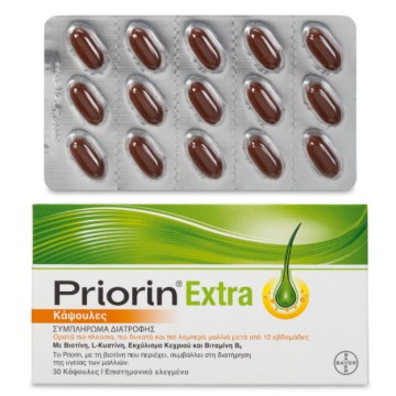Priorin EXTRA radici forti, capelli forti, 30 capsule