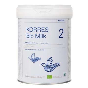 Korres Γάλα σε Σκόνη Bio Milk 2 6m+ 400gr Korres Γάλα σε Σκόνη Bio Milk 2 6m+ 400gr