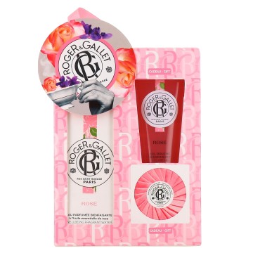 Roger & Gallet Promo Rose Eau Parfumee 100 ml & Soap 50gr & Shower Gel 50ml