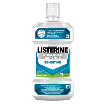 Listerine Advanced Defence Sensitive Στοματικό Διάλυμα 500 ml