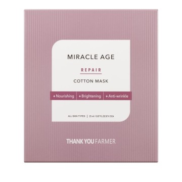 Thank You Farmer Miracle Age Repair Cotton Mask Υφασμάτινη Μάσκα Θρ... Thank You Farmer Miracle Age Repair Cotton Mask Υφασμάτινη Μάσκα Θρ...