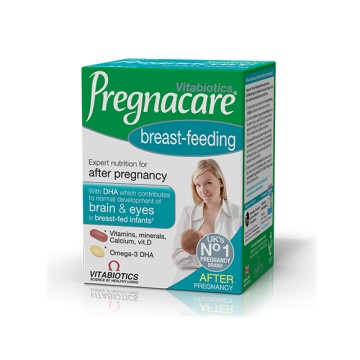 Vitabiotics Pregnacare Breast-feeding, Ενισχυμένη Φροντίδα για την Περίοδο του Θηλασμού 84Tabs/Caps