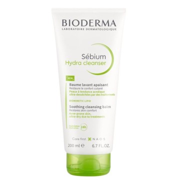 Bioderma Sebium Hydra Cleanser, успокаивающий очищающий бальзам 200 мл