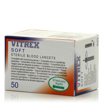 Winmedica Vitrex Soft Lancets 50 τμχ