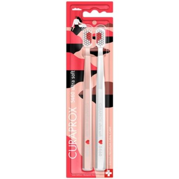 Curaprox Duo Love Edition, Οδοντόβουρτσα CS 5460 Ultra Soft, 2 τεμάχια