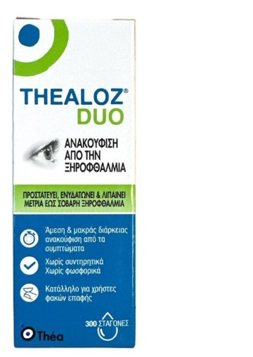 Thealoz Duo Οφθαλμικές Σταγόνες 10ml Thealoz Duo Οφθαλμικές Σταγόνες 10ml