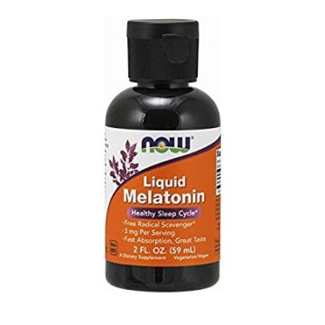Now Foods Mélatonine liquide 59 ml
