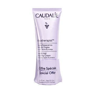 Caudalie Promo Vinotherapist Hand & Nail Repairing Cream, 2x75ml Caudalie Promo Vinotherapist Hand & Nail Repairing Cream, 2x75ml