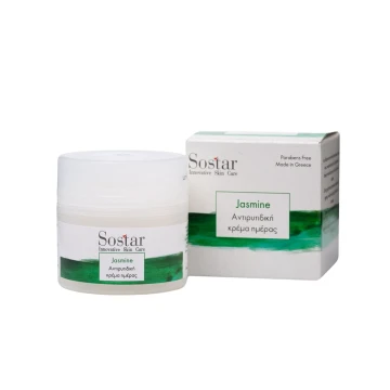Crème visage anti-âge Sostar Focus Jasmine 50 ml