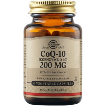 Solgar Coenzyme Q10 200mg Συνένζυμο Q10 30 Capsules
