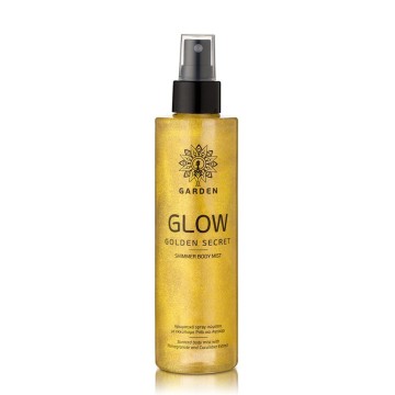 Garden Glow Golden Secret Brume Corporelle Argent Or Shimmer 200 ml