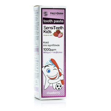 Frezyderm SensiTeeth Kids Tooth Paste 1.000ppm - Детска паста за зъби против кариес, 50 ​​ml