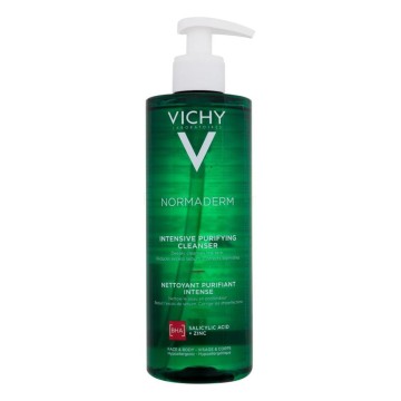 Vichy Normaderm Intensive Purifying Cleansing Gel, Καθαρισμού Προσώπου για Λιπαρές επιδερμίδες με Τάση Ακμής 400ml