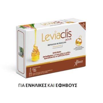 Aboca Leviaclis Adult Μικροκλύσμα με Promelaxin για Ενήλικες 6x10gr Aboca Leviaclis Adult Μικροκλύσμα με Promelaxin για Ενήλικες 6x10gr
