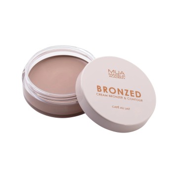 MUA Bronzed Cream Bronzer & Contour Cafe Au Lait, 14g MUA Bronzed Cream Bronzer & Contour Cafe Au Lait, 14g