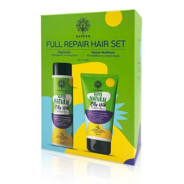 Garden Full Repair Hair Set Oily Hair Shampoo 250ml & Conditioner 1...