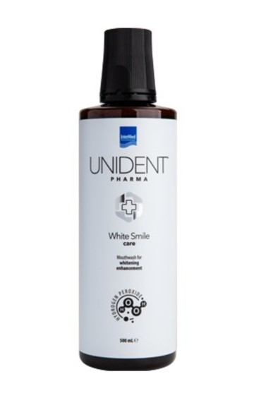 Intermed Unident Pharma White Smile Care Mouthwash, 500ml Intermed Unident Pharma White Smile Care Mouthwash, 500ml